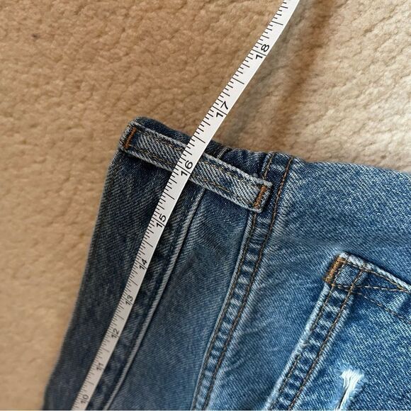 GAP Light Blue Cropped 1969 Boyfriend Jeans #5 - Picture 5 of 7